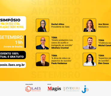 SIMPÓSIO VIDA EM FOCO: Ética, Legislação e Saúde Mental